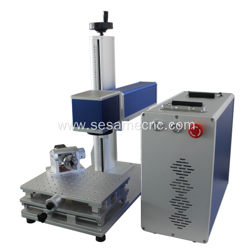 fiber laser non-metal and metal marking machine